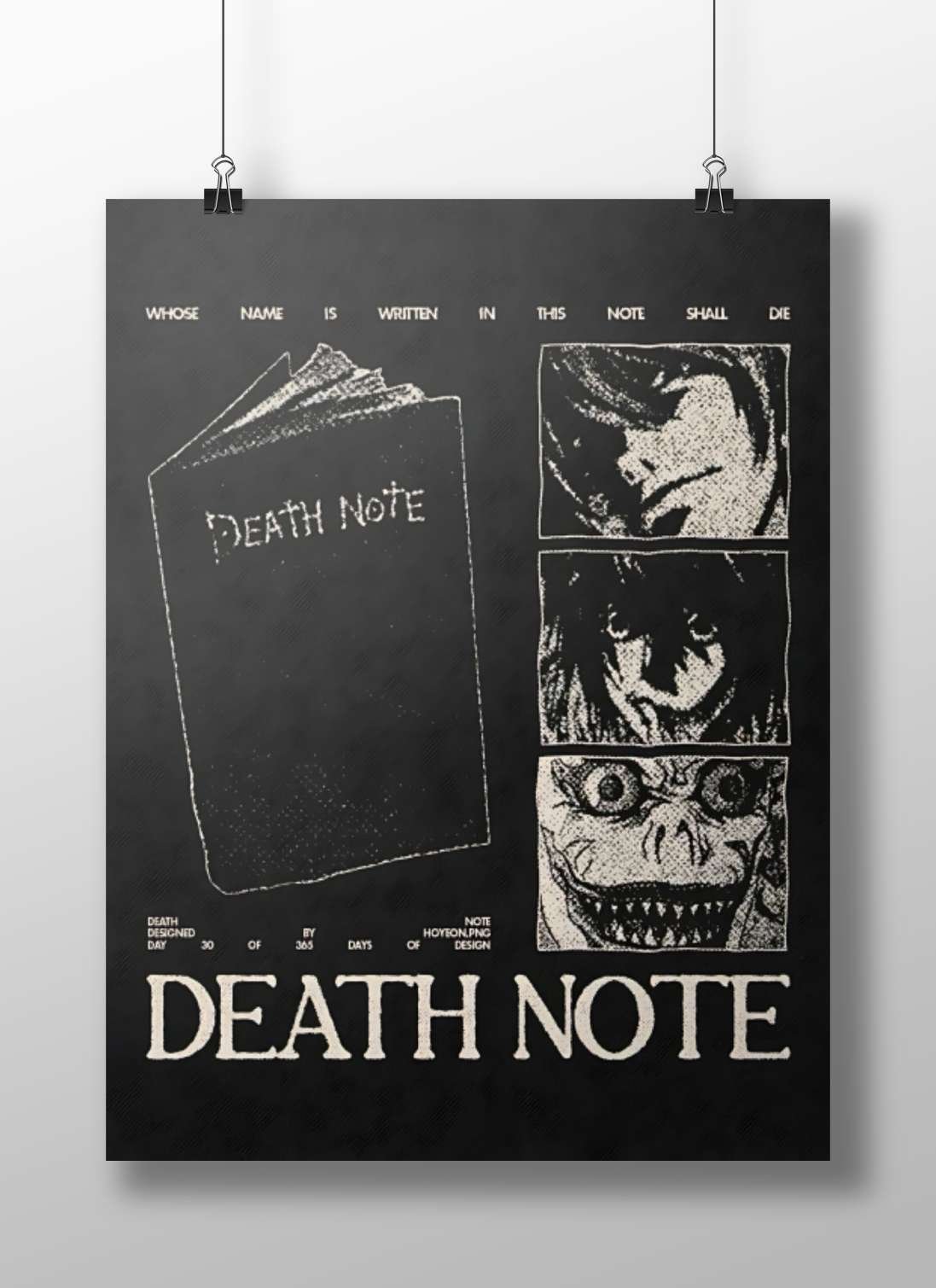 Death Note (franchise) L Lawliet - Death Note Anime Poster