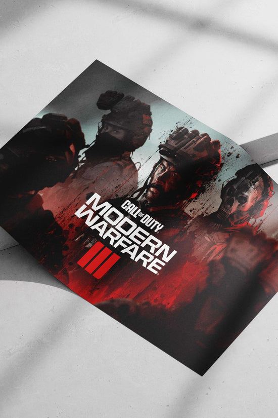 Call of Duty: Modern Warfare (franchise) Main Subject: Call of Duty: Modern Warfare (franchise) Matte poster print — Gaming