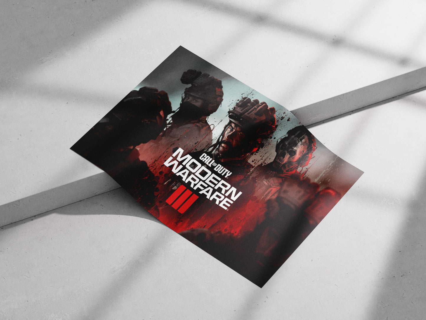 Call of Duty: Modern Warfare (franchise) Main Subject: Call of Duty: Modern Warfare (franchise) Matte poster print — Gaming