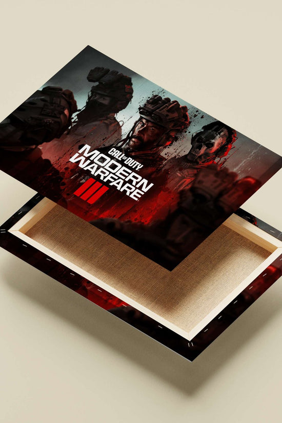 Call of Duty: Modern Warfare 3 Main Subject: Call of Duty: Modern Warfare 3 Canvas wall art — Gaming wall art India |