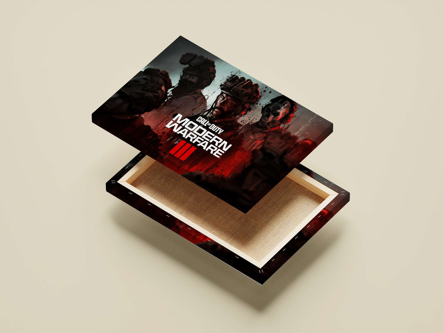 Call of Duty: Modern Warfare 3 Main Subject: Call of Duty: Modern Warfare 3 Canvas wall art — Gaming wall art India |