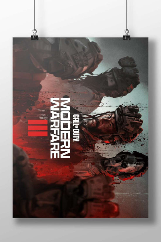 Call of Duty: Modern Warfare 3 Main Subject: Call of Duty: Modern Warfare 3 Matte BoizzBoard rigid print — Gaming wall art
