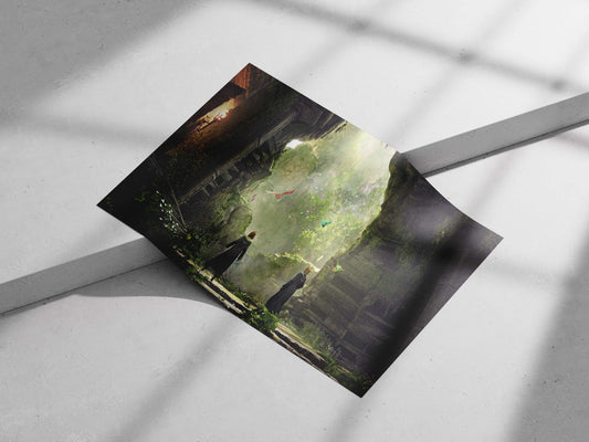 The Witcher 3: Wild Hunt Main Subject: The Witcher 3: Wild Hunt Matte poster print — Gaming wall art India | PosterBoizz