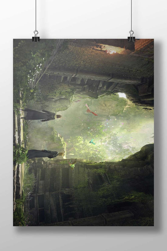 The Last Guardian Main Subject: The Last Guardian Matte BoizzBoard rigid print — Gaming wall art India | PosterBoizz