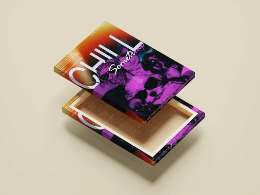 "CHILL Sometime" Animals with Sunglasses Retro Pop Art Poster - Chill Vibes & Good Decisions Print