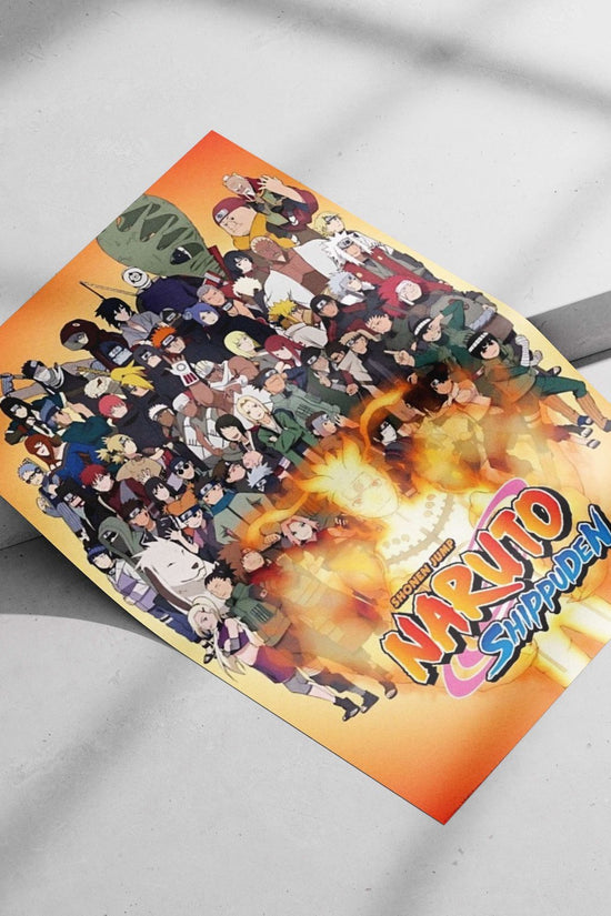 Naruto Shippuden (anime series) Naruto Uzumaki - Heroic Journey Poster
