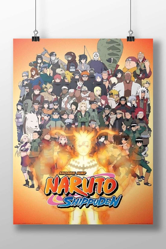 Naruto Shippuden (anime series) Naruto Uzumaki - Heroic Journey Poster