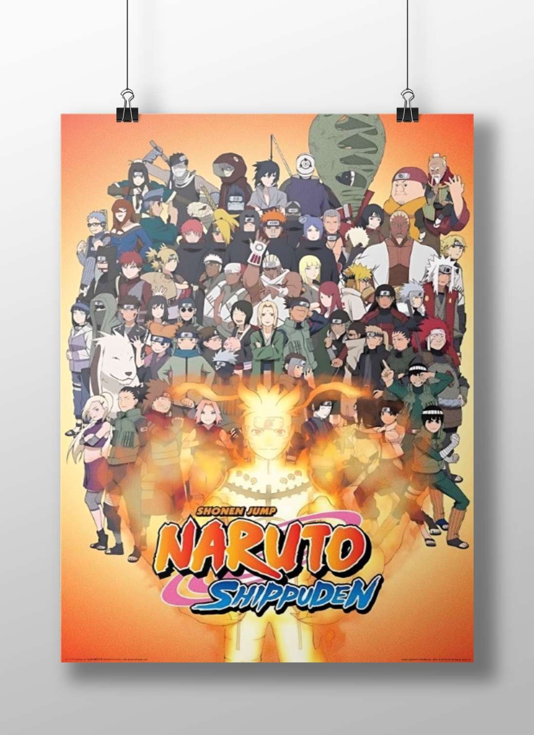 Naruto Shippuden (anime series) Naruto Uzumaki - Heroic Journey Poster