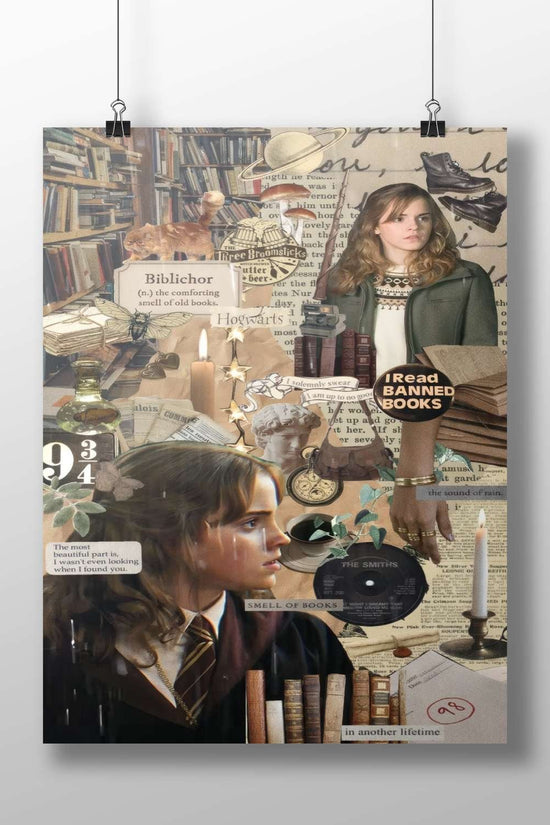 Harry Potter (franchise, featuring Hermione Granger, Hogwarts, and "9¾" platform) Main Subject: Harry Potter (franchise,