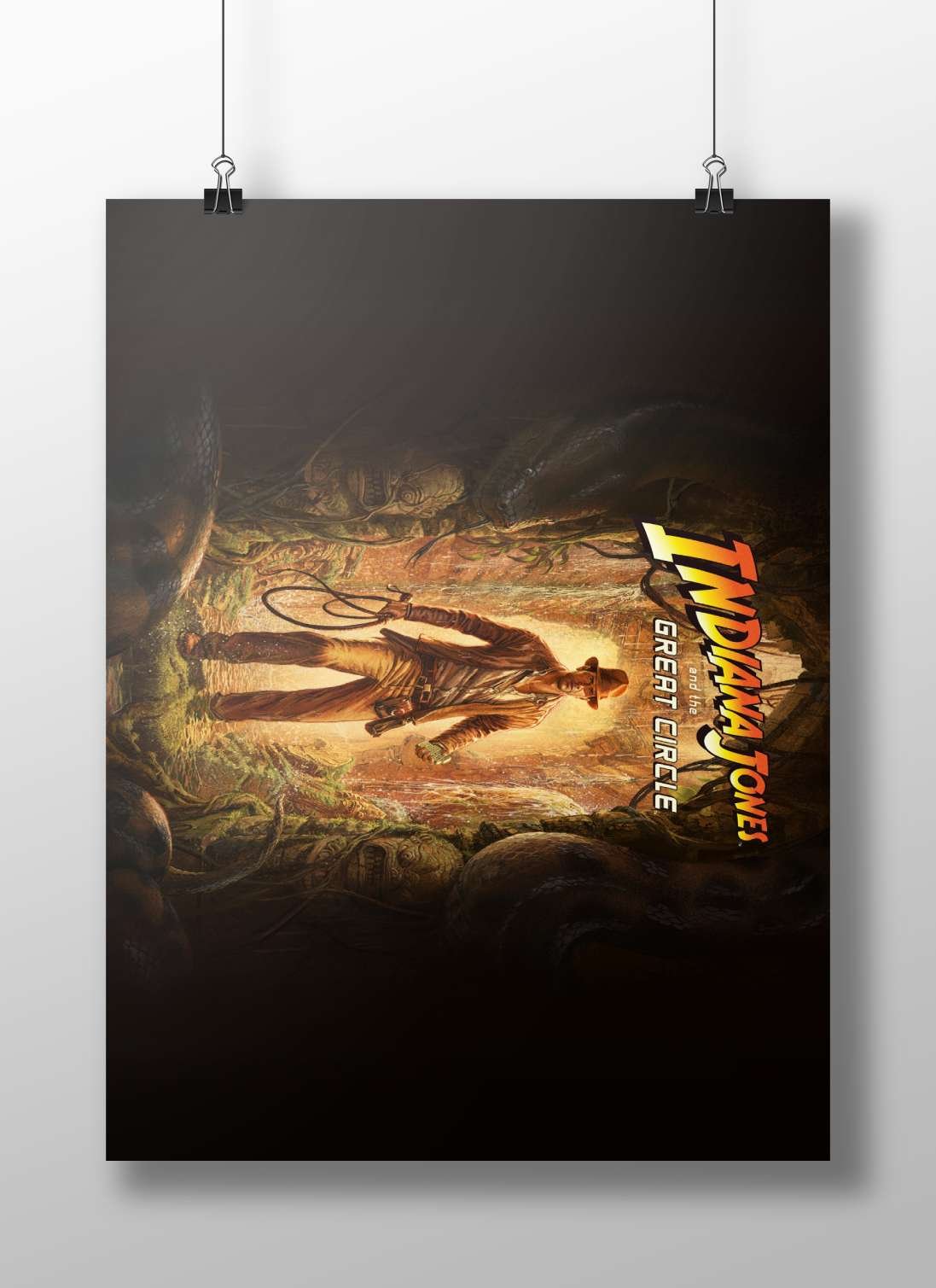 Indiana Jones (from the "Indiana Jones and the Great Circle" film franchise) Main Subject: Indiana Jones (from the "Indiana