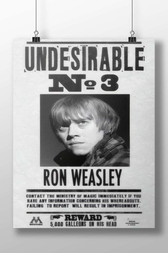 Ron Weasley (Harry Potter franchise) Ron Weasley - Gryffindor Friend Poster