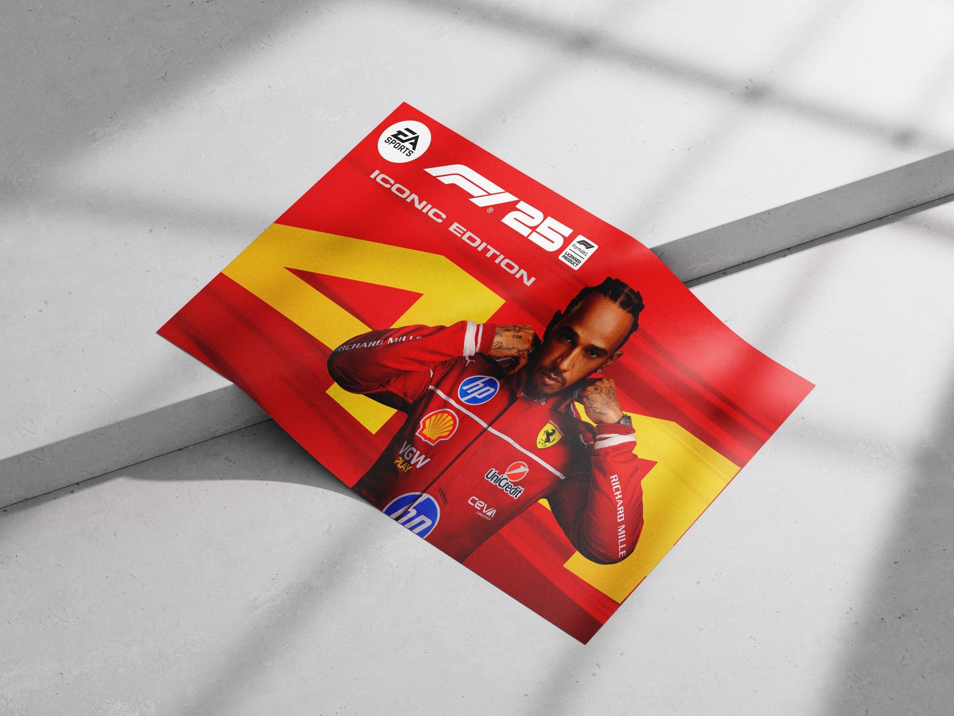 Charles Leclerc (Ferrari Formula 1 driver in the iconic SF25 racing suit) Main Subject: Charles Leclerc (Ferrari Formula 1