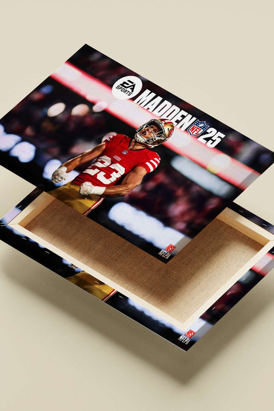 San Francisco 49ers football player (jersey #55) Main Subject: San Francisco 49ers football player (jersey #55) Canvas wall