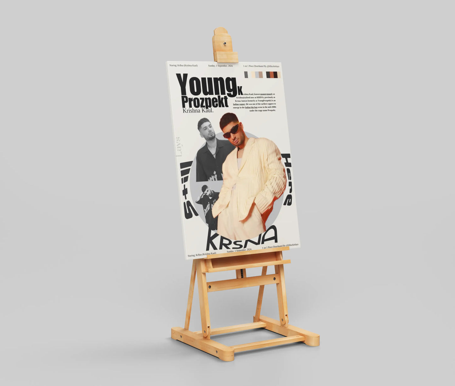 KR$NA "Young Prozpekt" Retrospective Art Print
