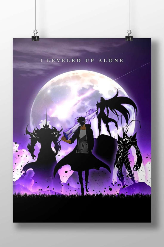 I Leveled Up Alone (franchise title, identified via OCR-corrected text "I LEVELED UP ALONE") I