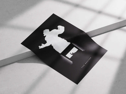 Hulk "The Doctor" Bruce Banner Minimalist Movie Poster - Inner Demon Transformation Art Print