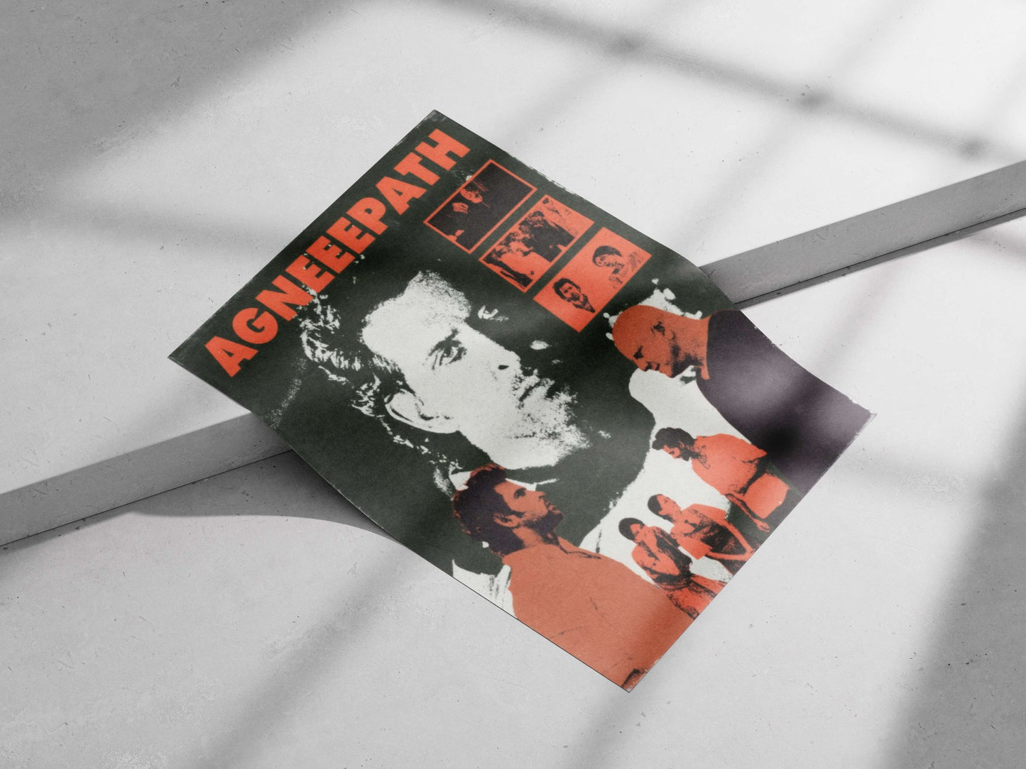 Agneepath (the 1990 Indian film franchise) Agneepath - 1990S Mumbai Crime Saga Poster
