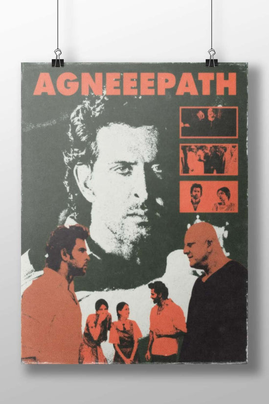 Agneepath (the 1990 Indian film franchise) Agneepath - 1990S Mumbai Crime Saga Poster