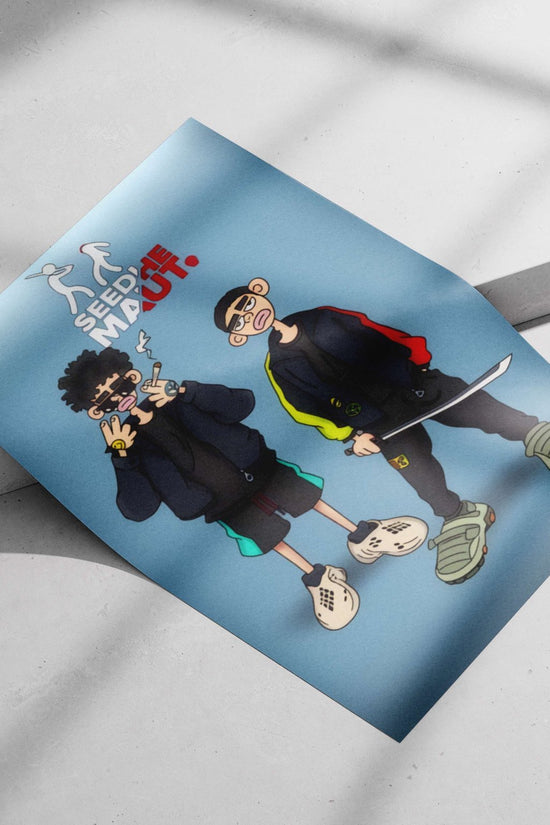 Seed and Maout (the two male characters) Seed And Maout - Epic Friendship Poster