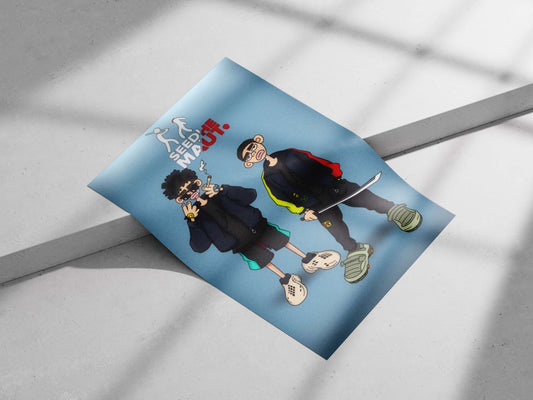 Seed and Maout (the two male characters) Seed And Maout - Epic Friendship Poster