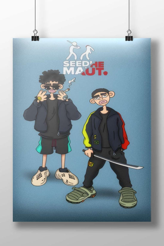 Seed and Maout (the two male characters) Seed And Maout - Epic Friendship Poster