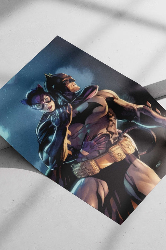 Batman (Bruce Wayne) and Catwoman (Selina Kyle) from DC Comics Batman & Catwoman - Noir