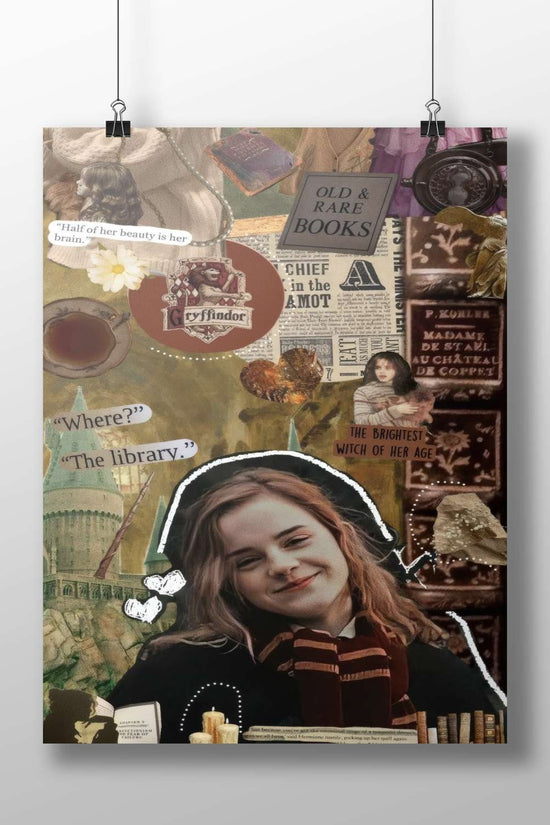 Hermione Granger from the Harry Potter franchise Main Subject: Hermione Granger from the Harry Potter franchise Matte
