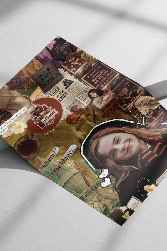 Hermione Granger (Harry Potter franchise) Main Subject: Hermione Granger (Harry Potter franchise) Matte poster print —