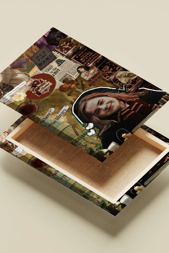 Hermione Granger (Harry Potter franchise) Main Subject: Hermione Granger (Harry Potter franchise) Canvas wall art —