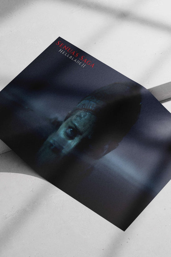 Senua from Hellblade: Senua's Sacrifice Main Subject: Senua from Hellblade: Senua's Sacrifice Matte poster print — Gaming