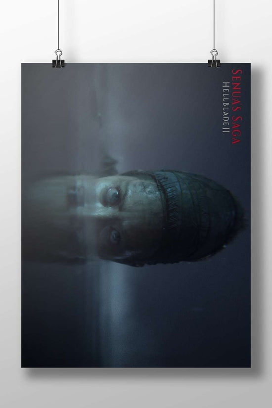 Senua from Hellblade: Senua's Sacrifice Main Subject: Senua from Hellblade: Senua's Sacrifice Matte BoizzBoard rigid print —