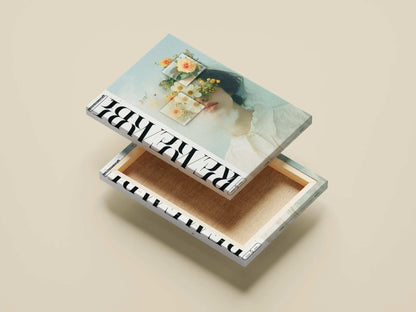 Remember - Aesthetic Floral Surrealism Poster | Blossom & Decay Art Print