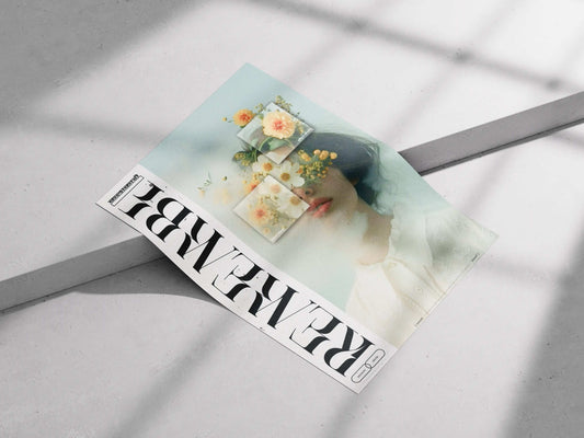 Remember - Aesthetic Floral Surrealism Poster | Blossom & Decay Art Print