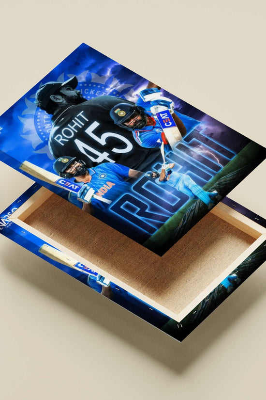 Rohit Sharma - Cricket Icon Poster