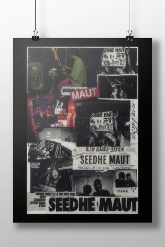 Seedhe Maut - Dark Tale Pop Art Poster