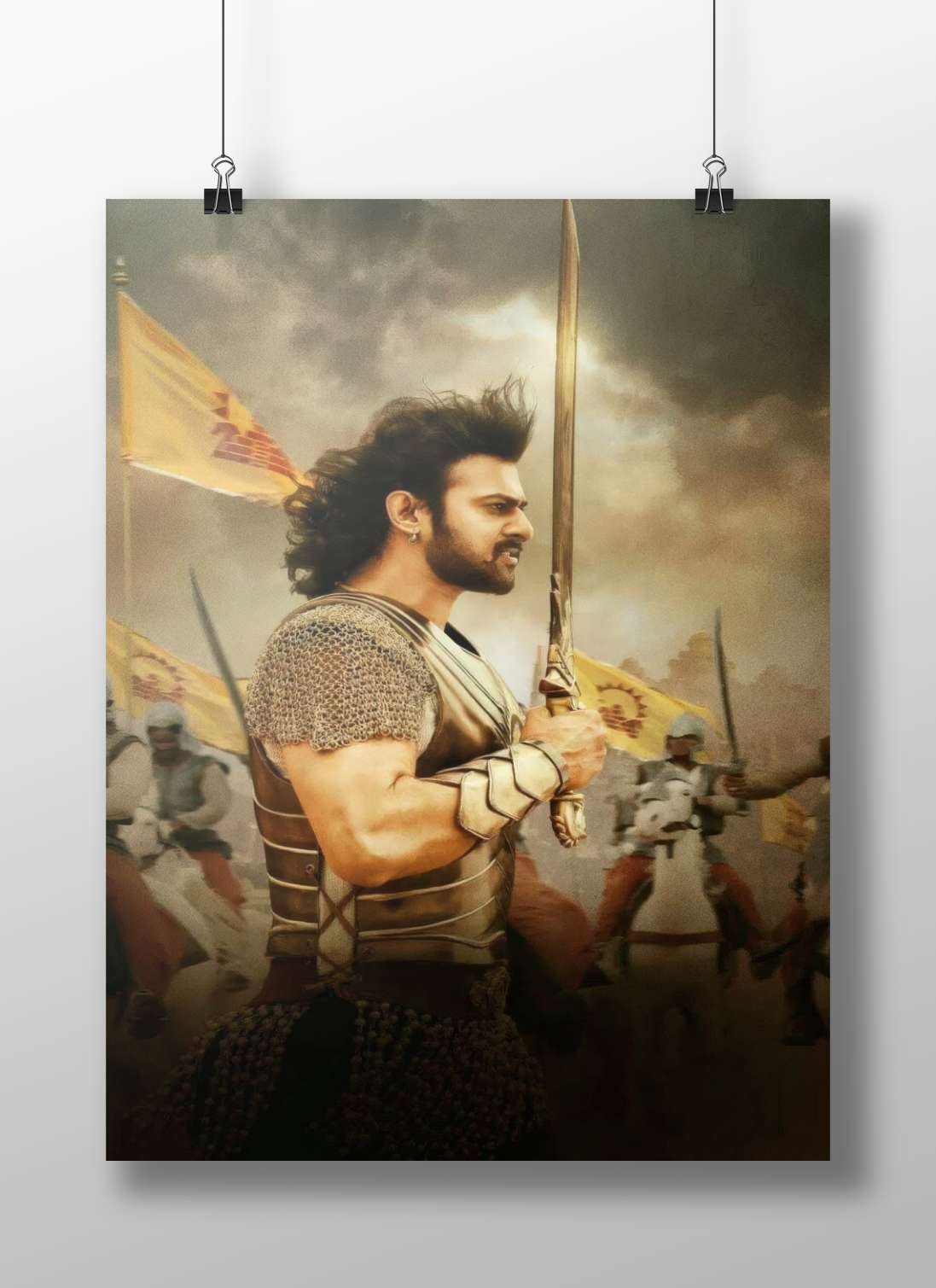 Bhallaladeva (Baahubali franchise) Main Subject: Bhallaladeva (Baahubali franchise) Matte BoizzBoard rigid print — Bollywood