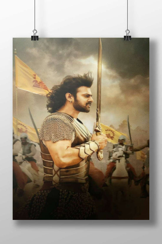 The Baahubali franchise (specifically the warrior character from the Telugu epic film series) Main Subject: The Baahubali