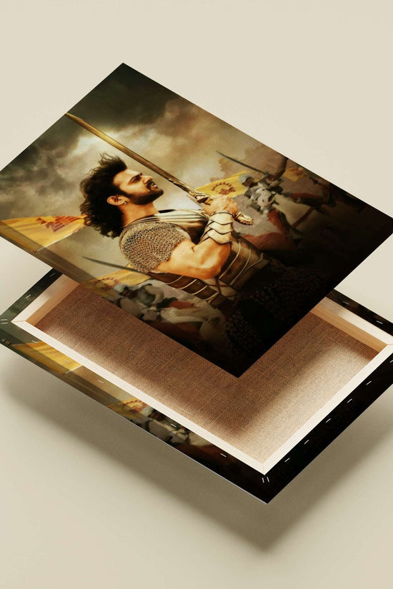 The Baahubali franchise (specifically the warrior character from the Telugu epic film series) Main Subject: The Baahubali