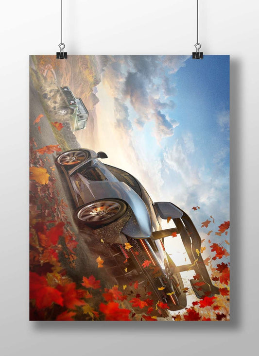 McLaren Senna Main Subject: McLaren Senna Matte BoizzBoard rigid print — Cars wall art India | PosterBoizz