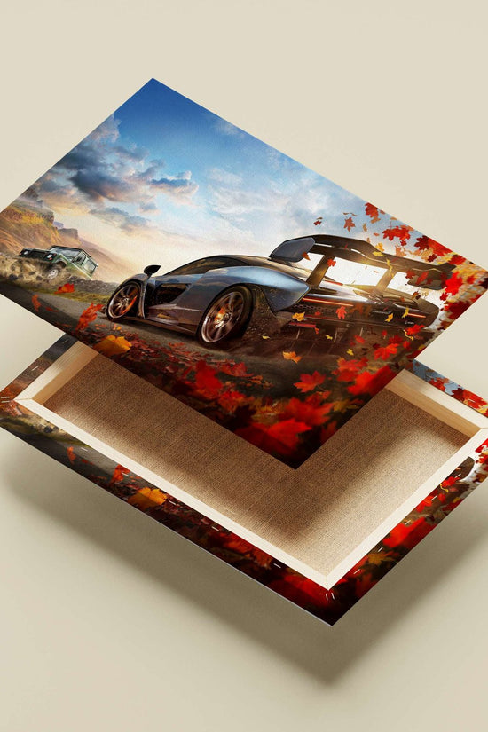 McLaren Senna Main Subject: McLaren Senna Canvas wall art — Cars wall art India | PosterBoizz