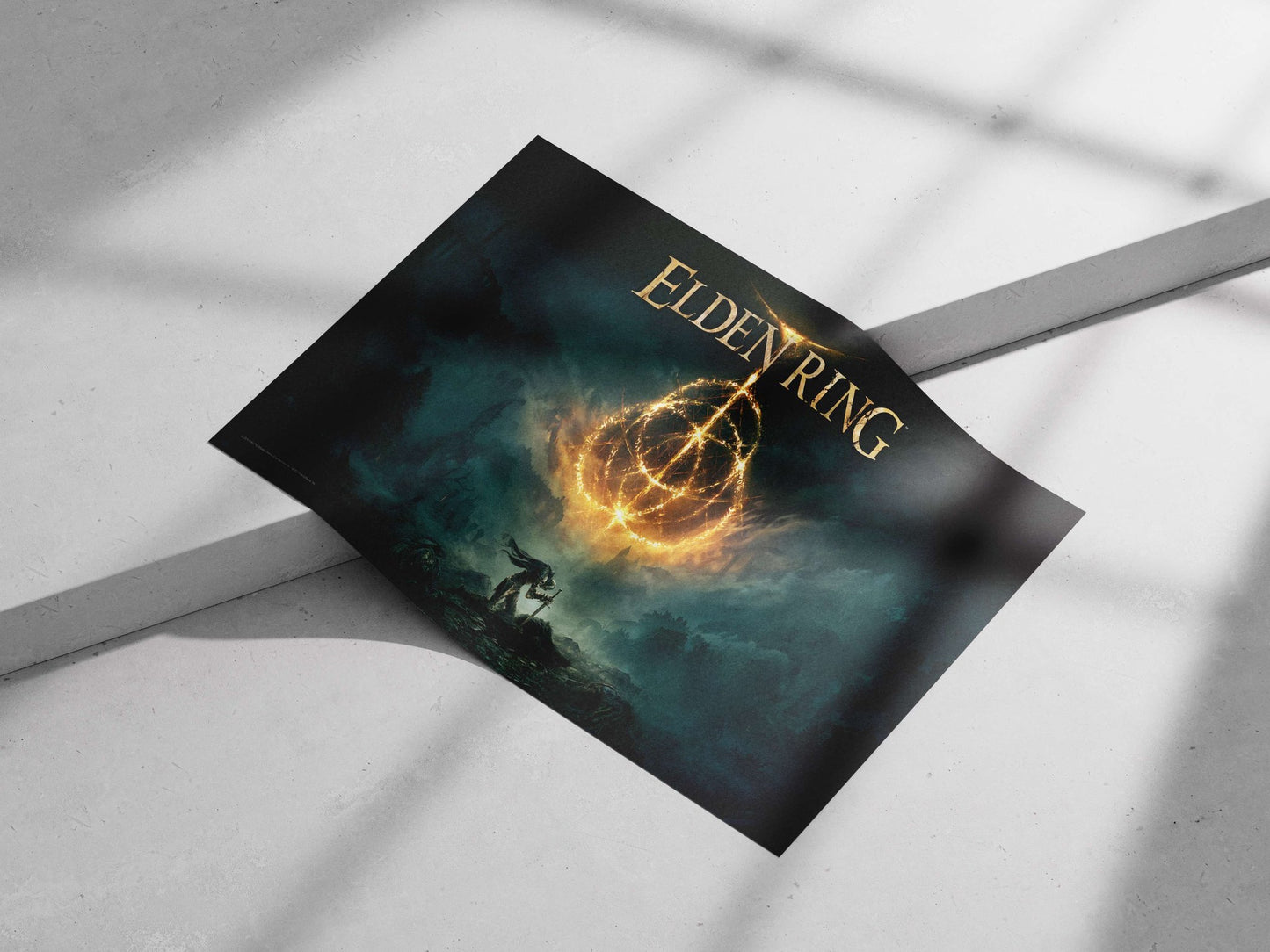 Elden Ring (the video game) Main Subject: Elden Ring (the video game) Matte poster print — Gaming wall art India |