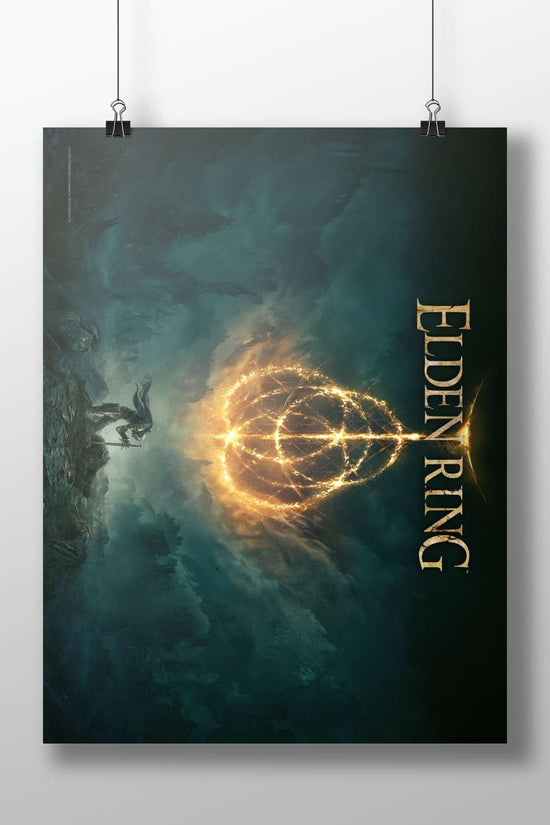 Elden Ring (the video game) Main Subject: Elden Ring (the video game) Matte BoizzBoard rigid print — Gaming wall art India |