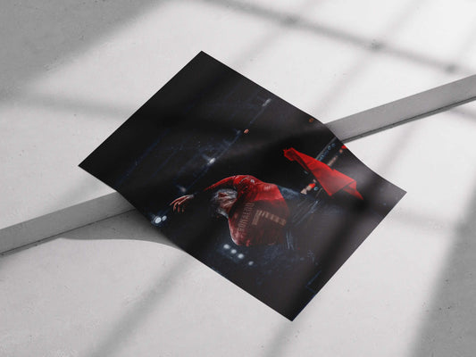 Cristiano Ronaldo Manchester United Poster – Iconic Celebration Wall Art Print