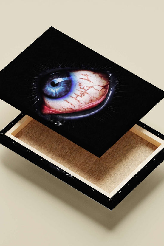 Human Eye Main Subject: Human Eye Canvas wall art — Art wall art India | PosterBoizz