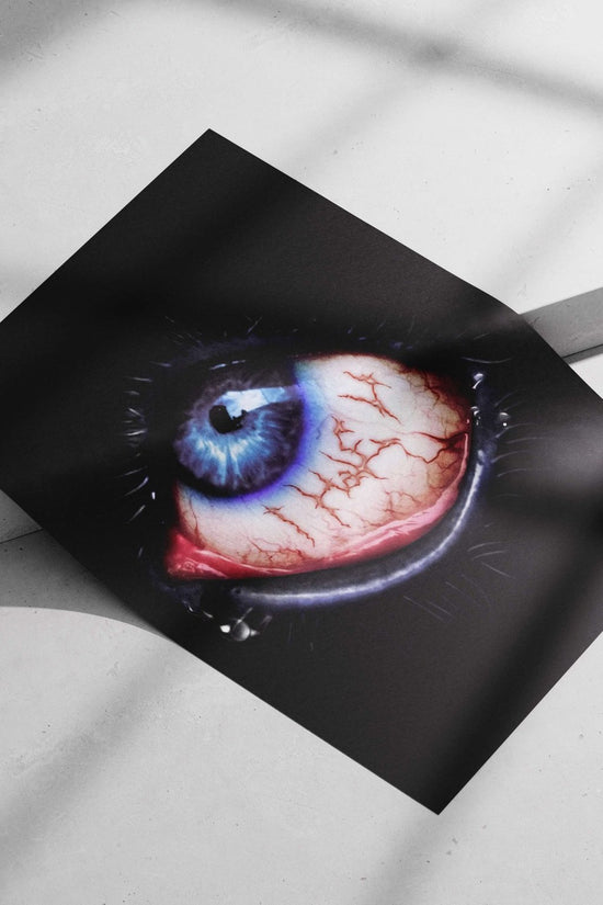 Human Eye Main Subject: Human Eye Matte poster print — Art wall art India | PosterBoizz