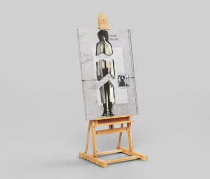 CHAAR DIWAARI - Deconstructed Portrait Art Print