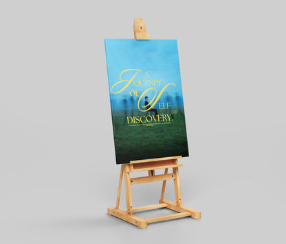 "A Journey of Self Discovery" Minimalist Art Print