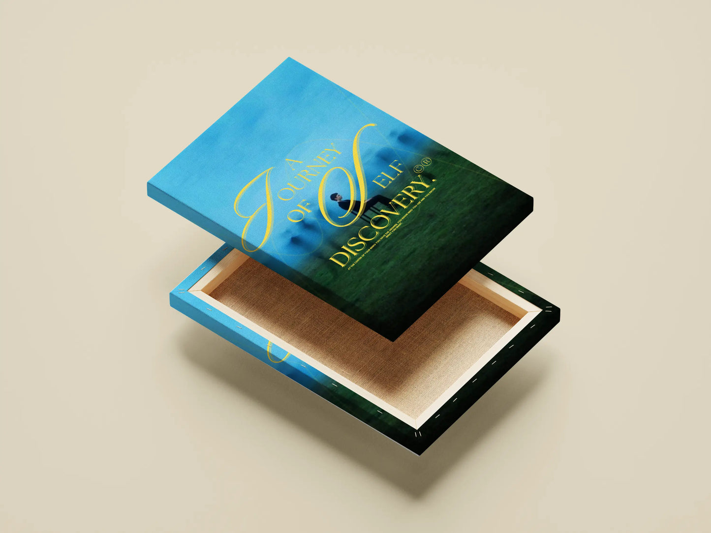 "A Journey of Self Discovery" Minimalist Art Print