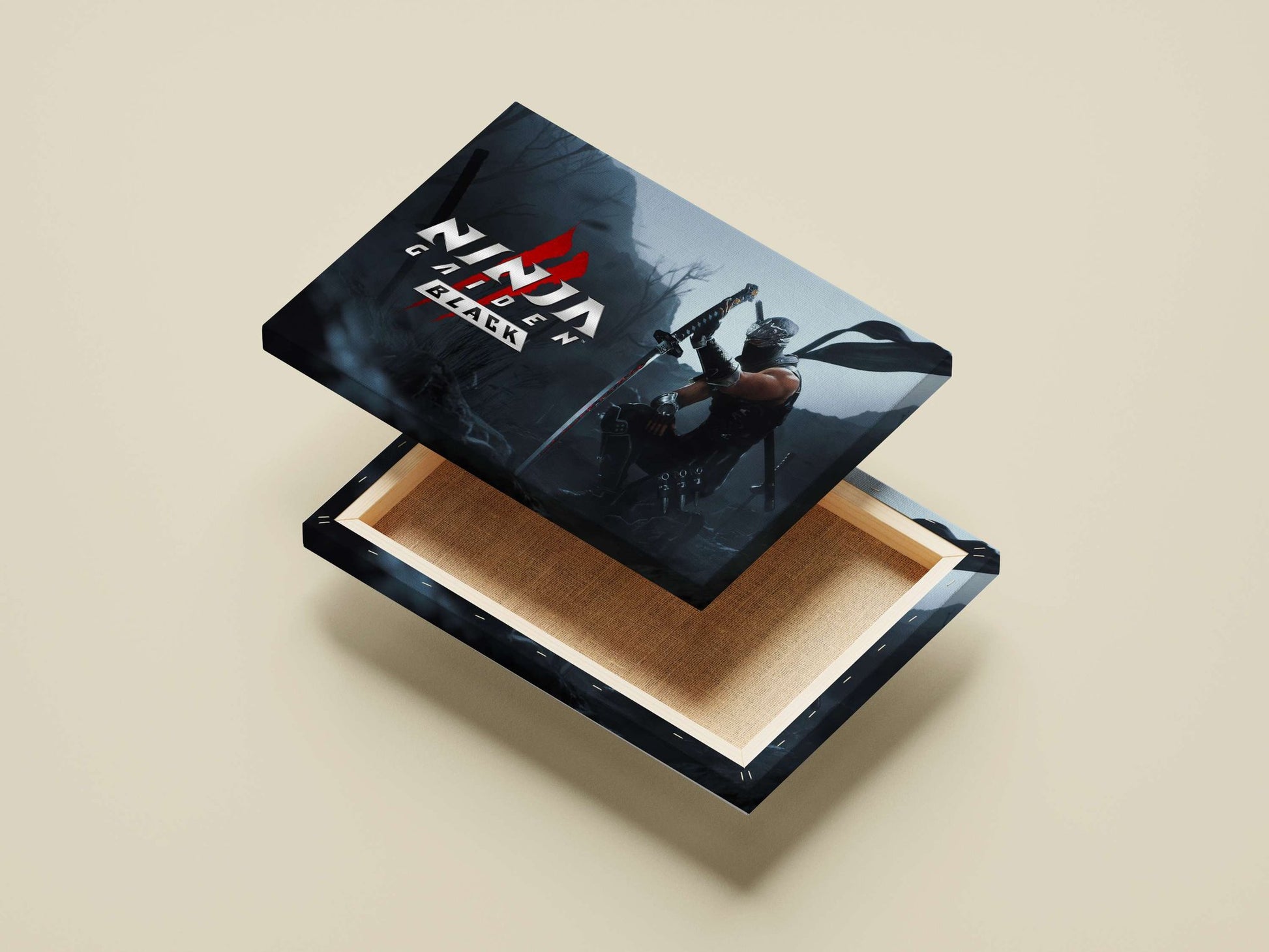 Ryu Hayabusa (Ninja Gaiden franchise) Main Subject: Ryu Hayabusa (Ninja Gaiden franchise) Canvas wall art — Superhero wall