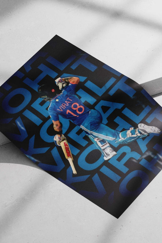 Virat Kohli - Cricket Legend Poster